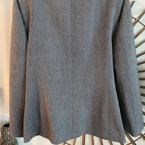 Herringbone zip up vintage jacket - Picture 2 of 8